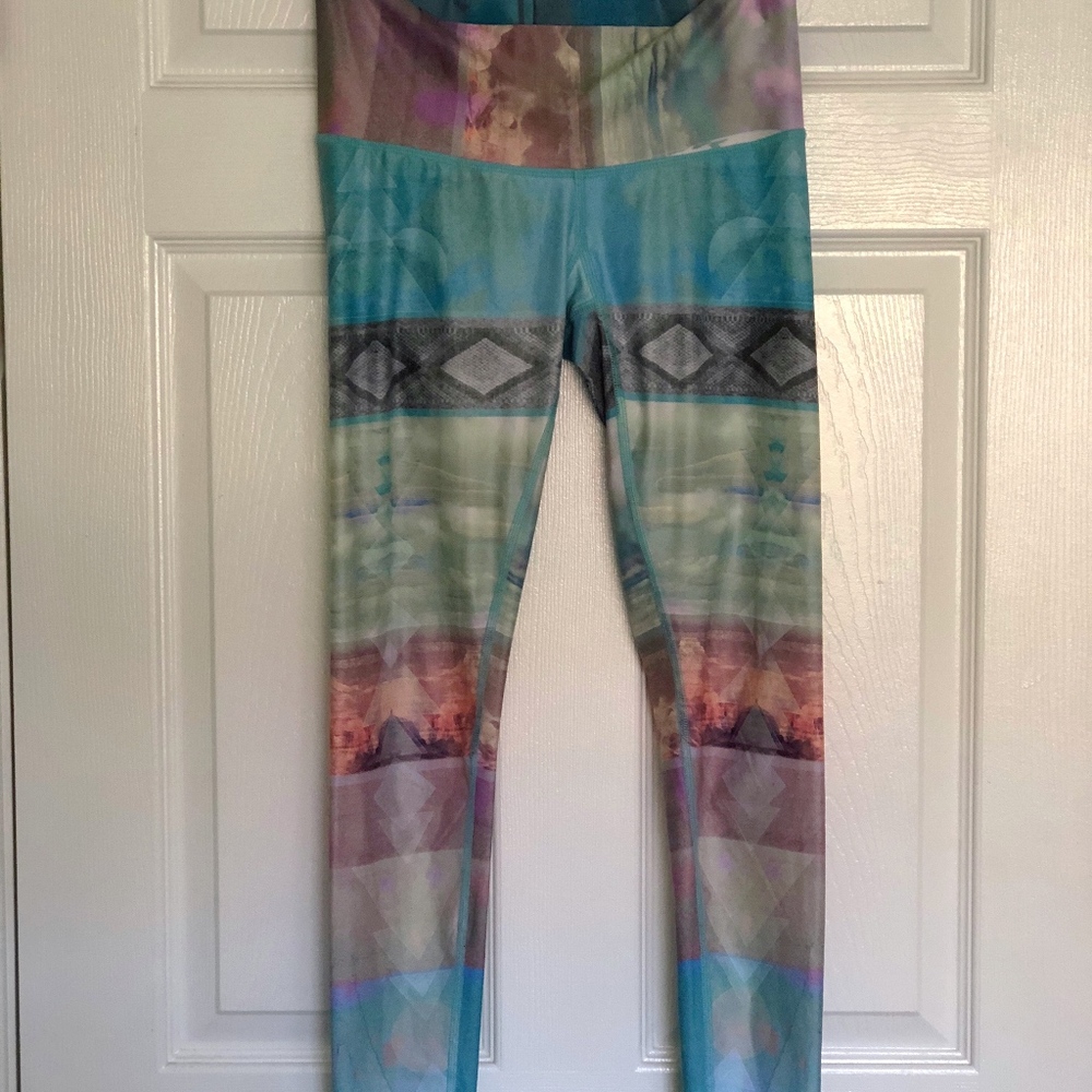 Teeki Yoga Pants Tarot Magic Print